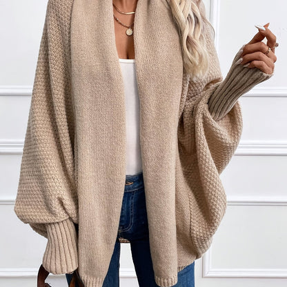Batwing Sleeve Cardigan Blazer