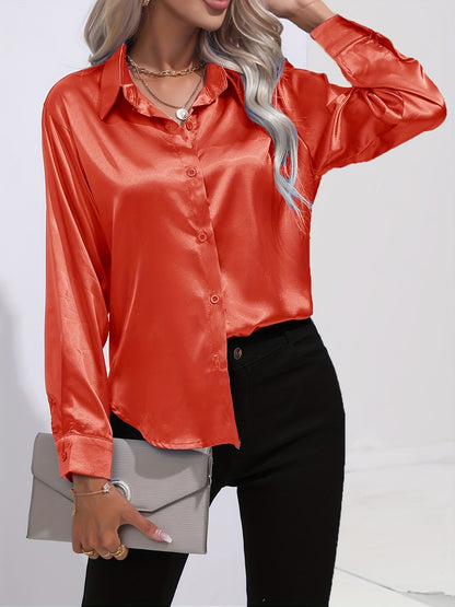 Long Sleeve Lapel Shirt