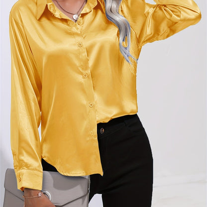 Long Sleeve Lapel Shirt