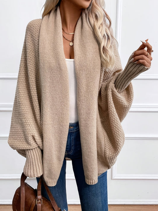 Batwing Sleeve Cardigan Blazer