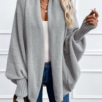 Batwing Sleeve Cardigan Blazer