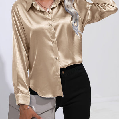 Long Sleeve Lapel Shirt