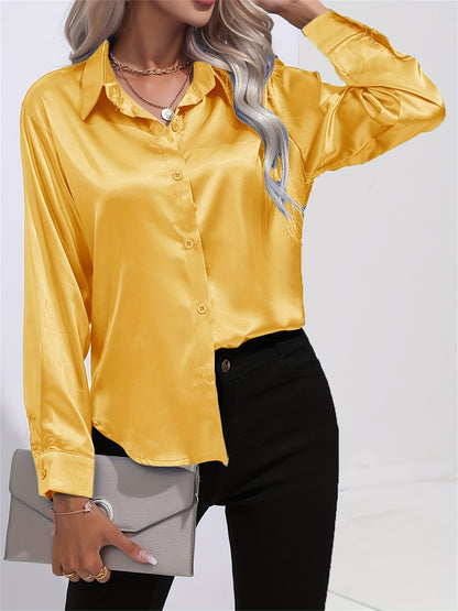 Long Sleeve Lapel Shirt