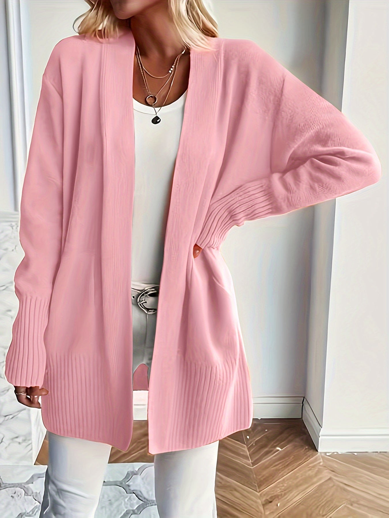 Cozy Knit V-Neck Cardigan