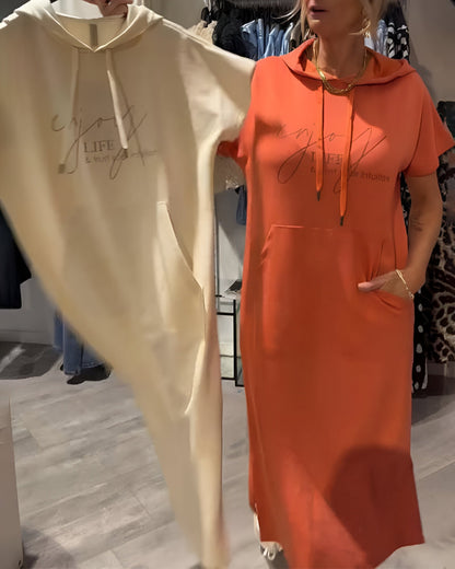 Casual Hoodie Dress
