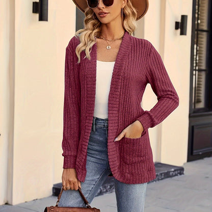 Kimono-Style Long Cardigan