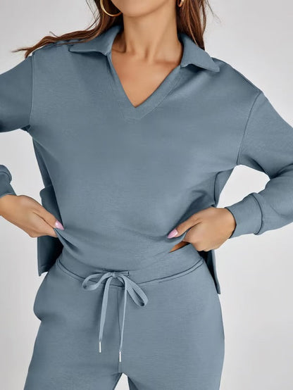 Long Sleeve Two-Piece Set