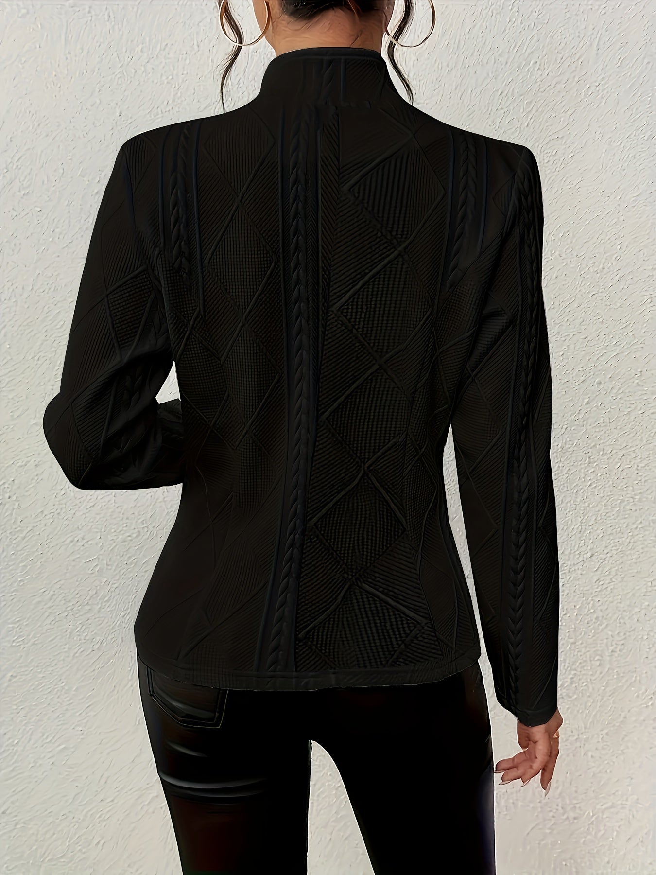 Structured Double-Breasted Blazer