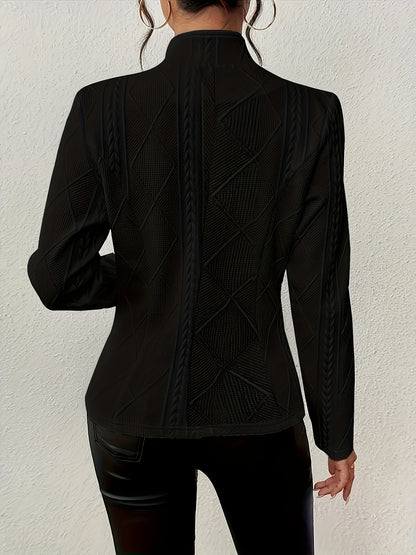 Structured Double-Breasted Blazer