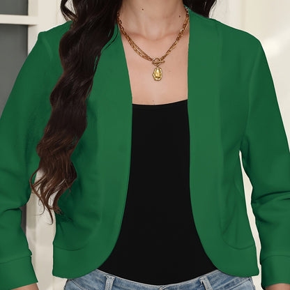 Open Front Work Blazer