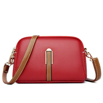Compact Leather Crossbody Bag
