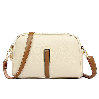 Compact Leather Crossbody Bag
