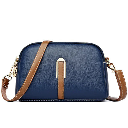 Compact Leather Crossbody Bag