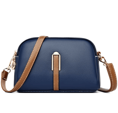 Compact Leather Crossbody Bag