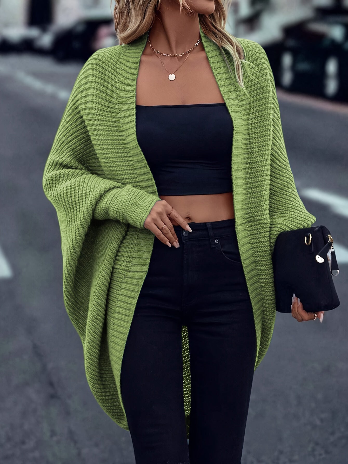 Everyday Open Front Cardigan