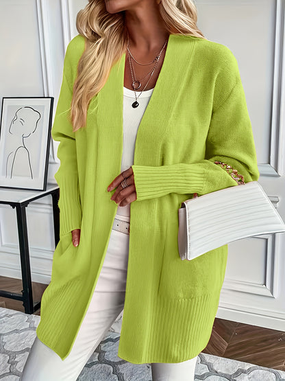 Cozy Knit V-Neck Cardigan