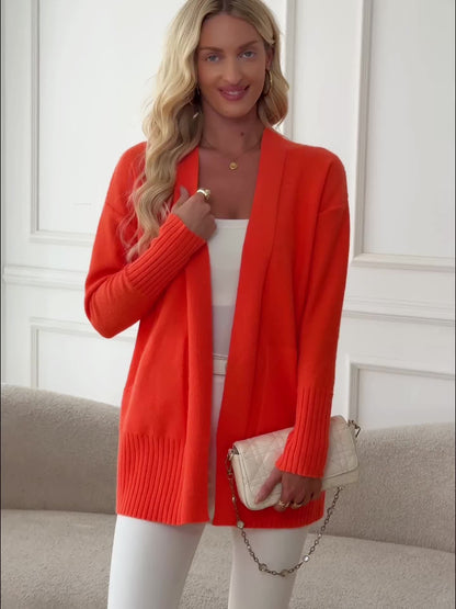 Cozy Knit V-Neck Cardigan