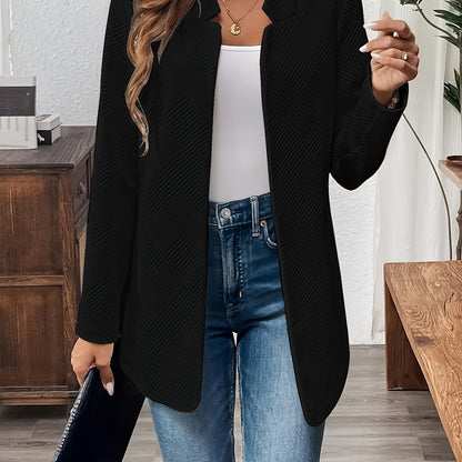 Lightweight Open Front Blazer
