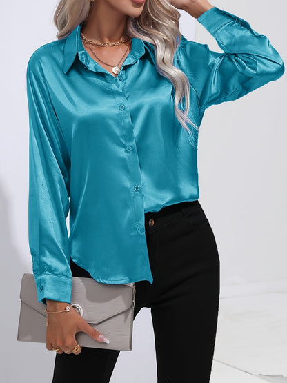Long Sleeve Lapel Shirt