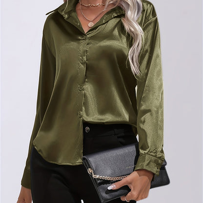 Long Sleeve Lapel Shirt
