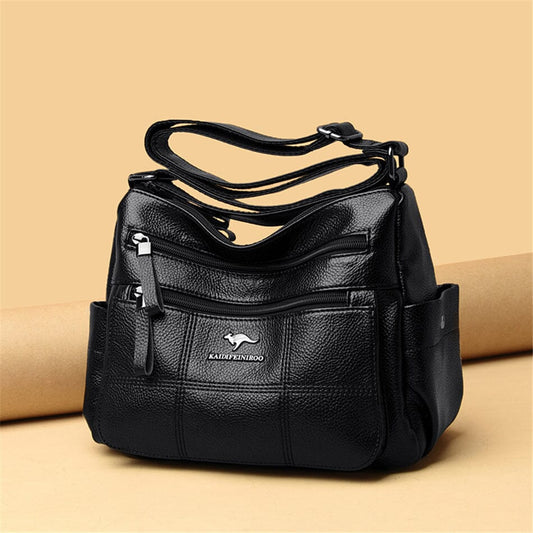Soft Leather Crossbody Bag