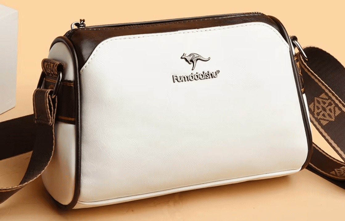 Compact Leather Handbag