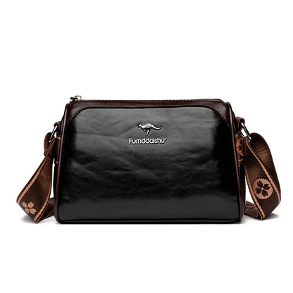 Compact Leather Handbag