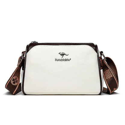 Compact Leather Handbag