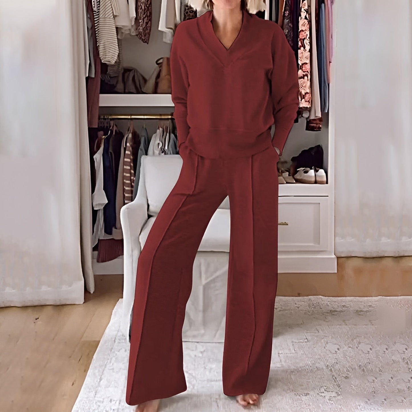 Two-Piece Training Suit for Women
