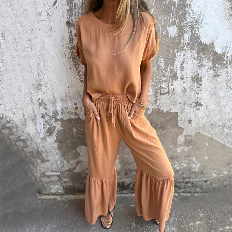 Elegant Two-Piece Summer Set
