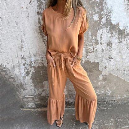 Elegant Two-Piece Summer Set