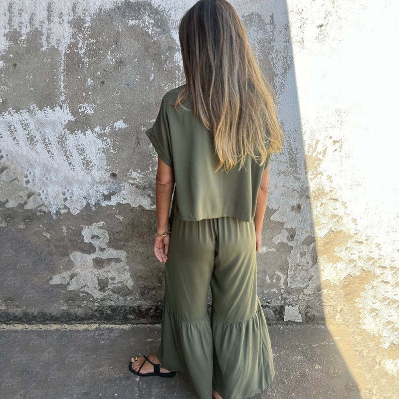 Elegant Two-Piece Summer Set