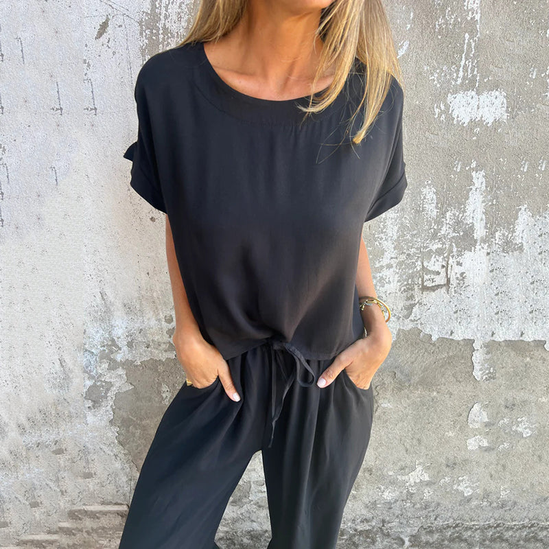 Elegant Two-Piece Summer Set