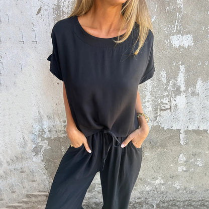 Elegant Two-Piece Summer Set