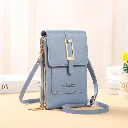 Leather Phone Crossbody Bag